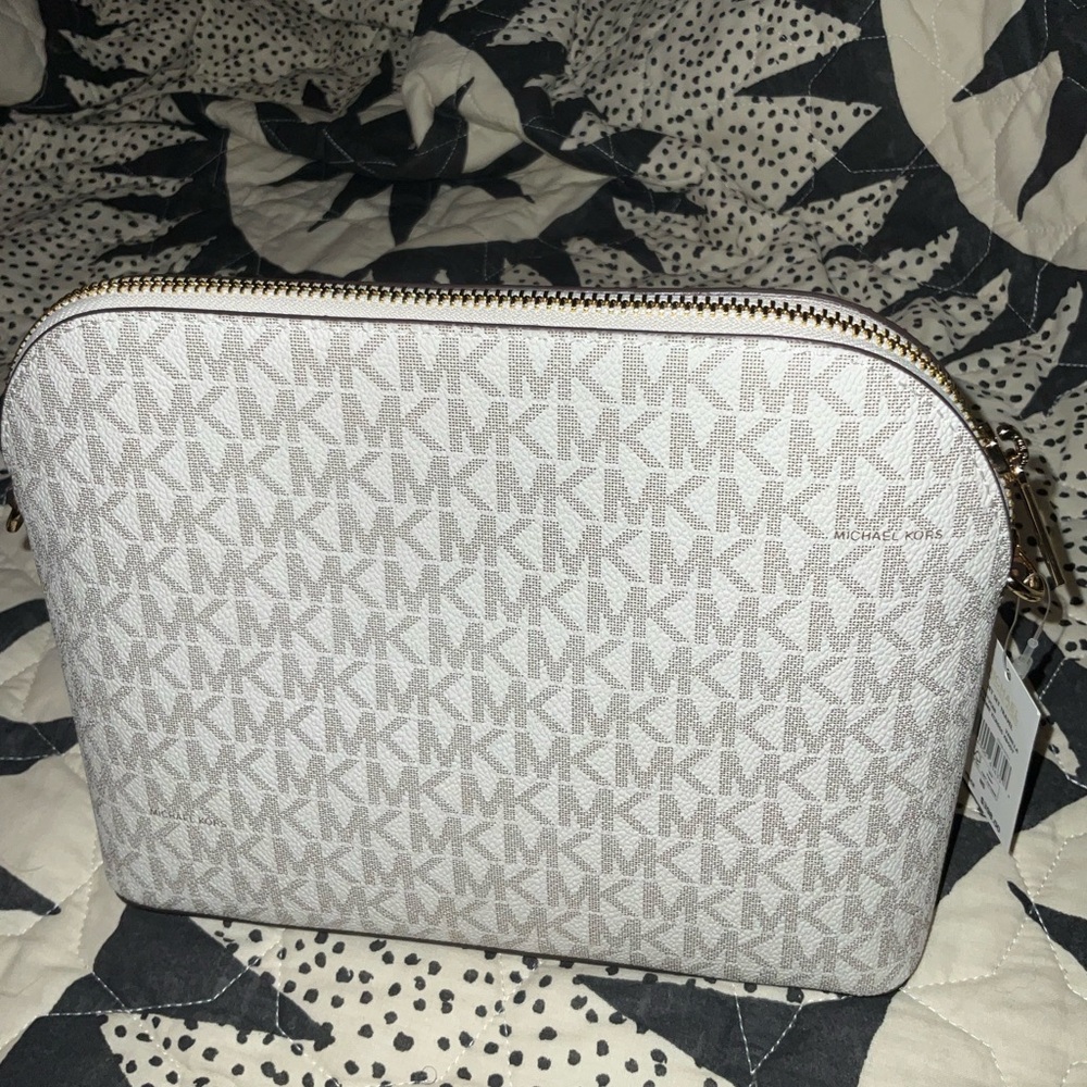 NWT Michael Kors • Jet Set Medium Logo Dome Crossbody Purse - Picture 6 of 7